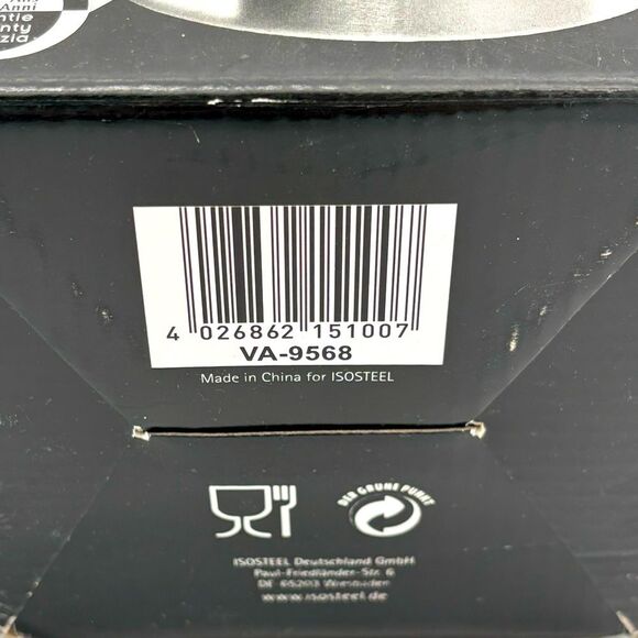 Set of 2 Isosteel Stainless Steel Wine Bottle Coolers-NWOT - Picture 14 of 14